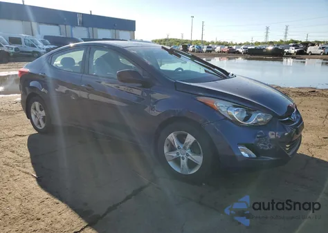 2013 Hyundai Elantra Gls из США, поврежденный, VIN 5NPDH4AE3DH297592
